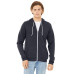 Unisex Poly-Cotton Fleece Full-Zip Hoodie
