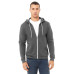 Unisex Poly-Cotton Fleece Full-Zip Hoodie