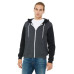 Unisex Poly-Cotton Fleece Full-Zip Hoodie