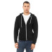 Unisex Poly-Cotton Fleece Full-Zip Hoodie