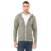 Unisex Poly-Cotton Fleece Full-Zip Hoodie