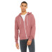 Unisex Poly-Cotton Fleece Full-Zip Hoodie