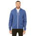 Unisex Poly-Cotton Fleece Full-Zip Hoodie