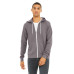 Unisex Poly-Cotton Fleece Full-Zip Hoodie