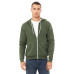 Unisex Poly-Cotton Fleece Full-Zip Hoodie