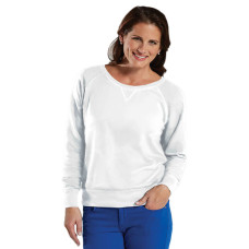 Ladies' Slouchy French Terry Pullover