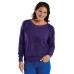Ladies' Slouchy French Terry Pullover