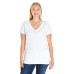 Ladies' Curvy V-Neck Premium Jersey T-Shirt
