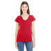 Ladies' Lightweight Fitted V-Neck T-Shirt