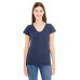 Ladies' Lightweight Fitted V-Neck T-Shirt