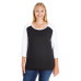 Ladies' Curvy Baseball Premium Jersey T-Shirt
