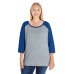 Ladies' Curvy Baseball Premium Jersey T-Shirt