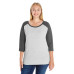 Ladies' Curvy Baseball Premium Jersey T-Shirt