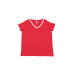 Ladies' Curvy Soccer Ringer Premium