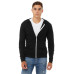 Unisex Triblend Full-Zip Lightweight Hoodie
