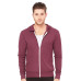 Unisex Triblend Full-Zip Lightweight Hoodie