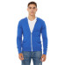 Unisex Triblend Full-Zip Lightweight Hoodie