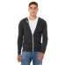 Unisex Triblend Full-Zip Lightweight Hoodie