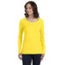 Ladies' Featherweight Long-Sleeve Scoop T-Shirt