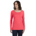 Ladies' Featherweight Long-Sleeve Scoop T-Shirt