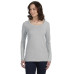 Ladies' Featherweight Long-Sleeve Scoop T-Shirt