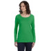 Ladies' Featherweight Long-Sleeve Scoop T-Shirt