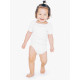 Infant Organic Baby Rib Short-Sleeve One-Piece