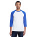 Men's 4.5 oz., 60/40 Ringspun Cotton/Polyester X-Temp® Baseball T-Shirt