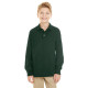 Youth 5.6 oz. SpotShield™ Long-Sleeve Jersey Polo
