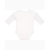 Infant Long-Sleeve Baby Rib Bodysuit