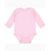 Infant Long-Sleeve Baby Rib Bodysuit