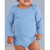 Infant Long-Sleeve Baby Rib Bodysuit