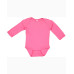 Infant Long-Sleeve Baby Rib Bodysuit