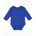 Infant Long-Sleeve Baby Rib Bodysuit