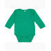 Infant Long-Sleeve Baby Rib Bodysuit