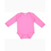 Infant Long-Sleeve Baby Rib Bodysuit