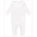 Infant Long-Sleeve Baby Rib Coverall