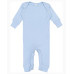 Infant Long-Sleeve Baby Rib Coverall