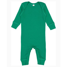 Infant Long-Sleeve Baby Rib Coverall