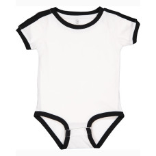 Infant Soccer Ringer Fine Jersey Bodysuit