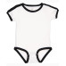 Infant Soccer Ringer Fine Jersey Bodysuit