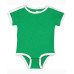Infant Soccer Ringer Fine Jersey Bodysuit