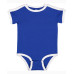 Infant Soccer Ringer Fine Jersey Bodysuit