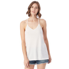 Ladies' Strappy Satin Jersey Tank