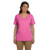 Ladies' 5.2 oz. Tagless® V-Neck T-Shirt