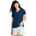 Ladies' 5.2 oz. Tagless® V-Neck T-Shirt