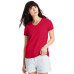 Ladies' 5.2 oz. Tagless® V-Neck T-Shirt