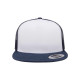 Adult Classic Trucker with White Front Panel Cap
