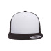 Adult Classic Trucker with White Front Panel Cap