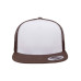 Adult Classic Trucker with White Front Panel Cap